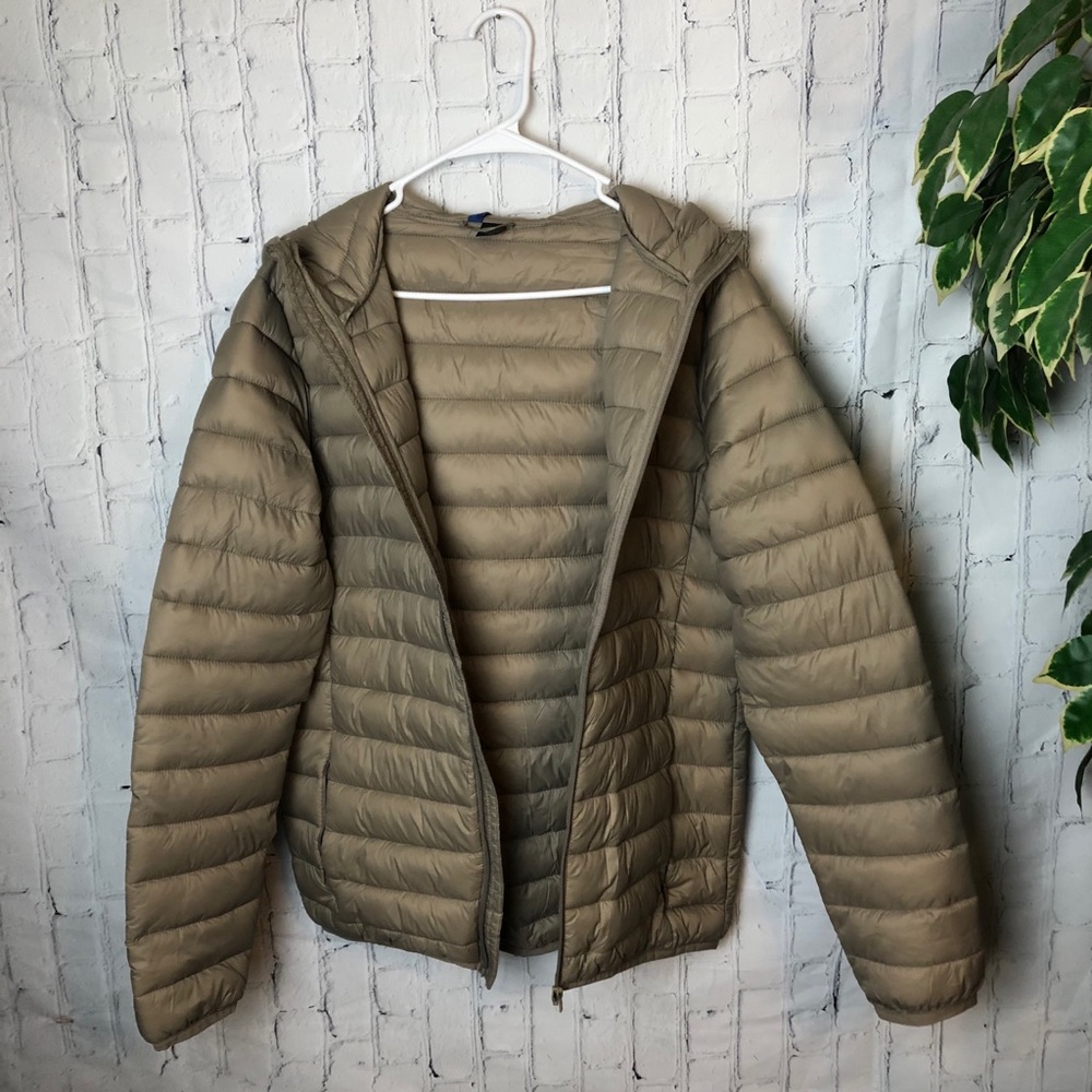 Men’s Bubble Coat/Jacket | Brown | Tan | Bronze
